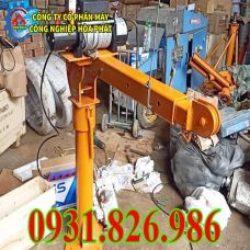 Khung cẩu xoay 360 độ 1000kg lắp cho xe ô tô