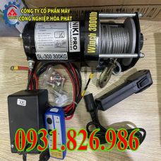 Tời điện ác quy 12V/24V 3000lbs kéo 1350kg