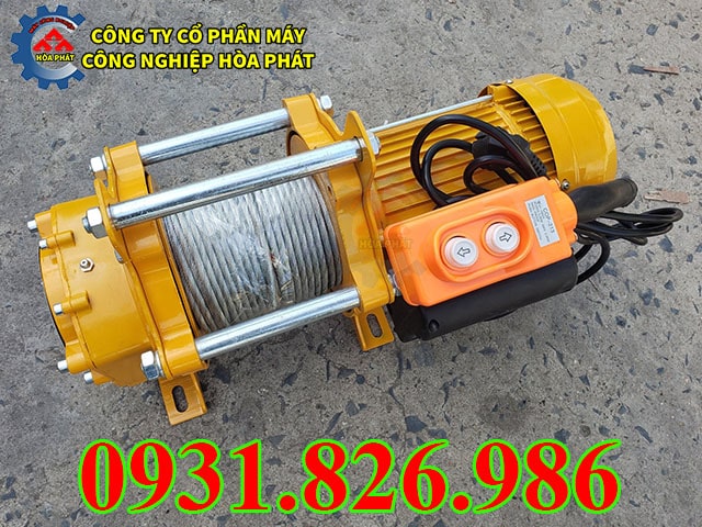 Tời điện đa năng tốc độ 24m/phút model KCD300/600.