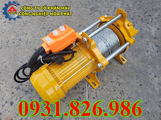 Tời đa năng tốc nhanh nâng vật liệu xây dựng KCD300/600.