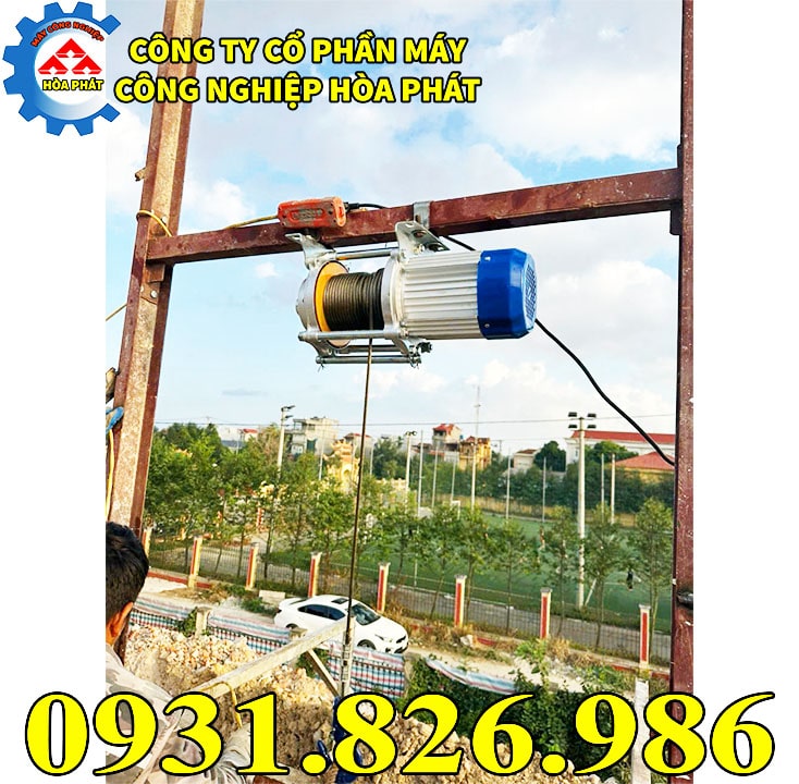 Tời điện đa năng KCD750/1500 siêu nhanh 30m/phút