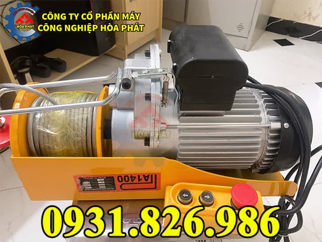 Tời điện mini 220V PA1400 giá tốt nhất- Hòa Phát!