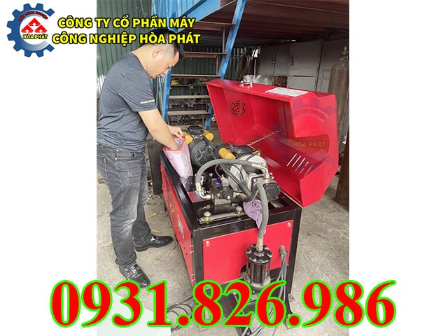 Máy duỗi cắt tự động GT4-12 hàng sẵn kho - giá rẻ.